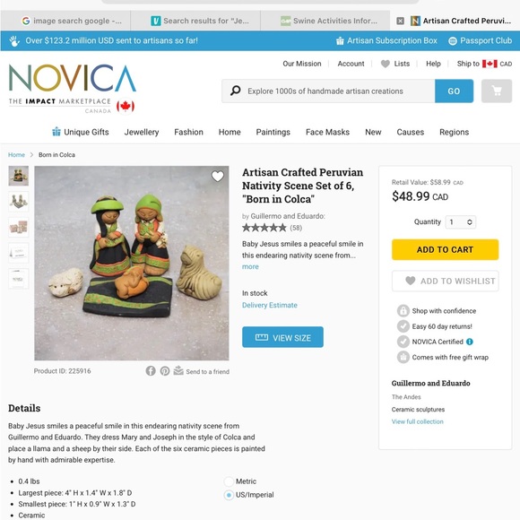 Peruvian nativity scene - Picture 7 of 8